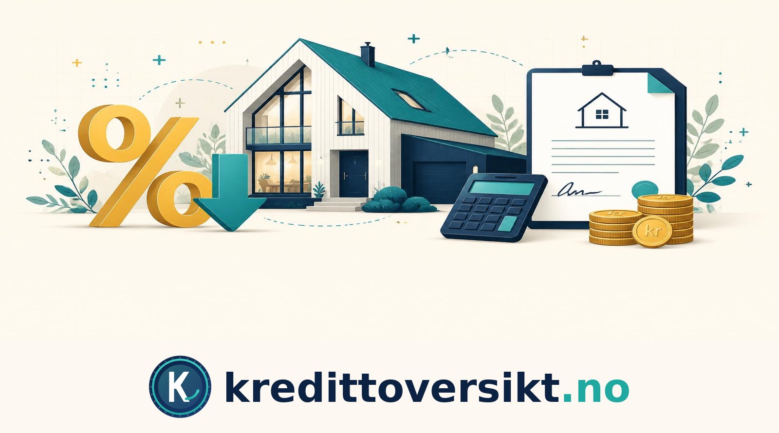 Illustrasjon: refinansiere boliglån