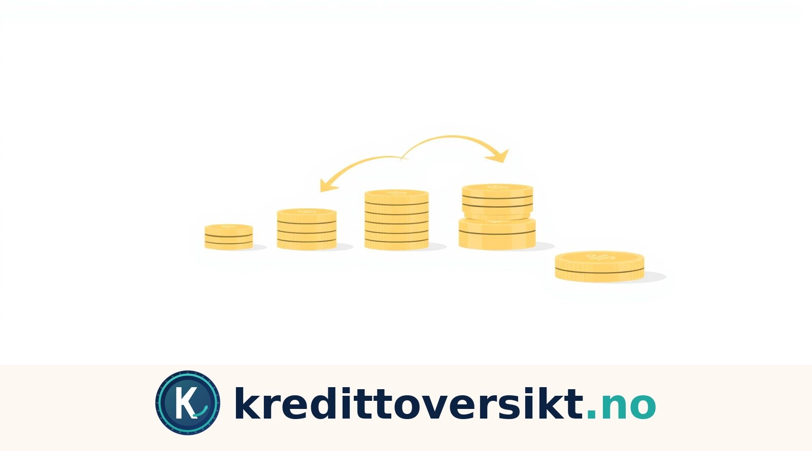 Illustrasjon: refinansiere forbrukslån